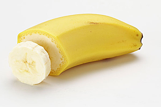 一半,香蕉