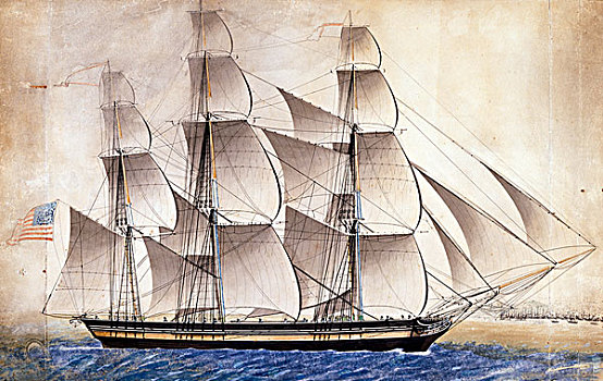 巴尔的摩,快船,船,未知,19世纪