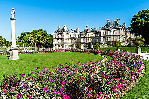 卢森堡花园,巴黎,法国,欧洲