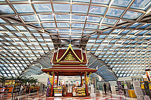 商店,机场,曼谷,泰国