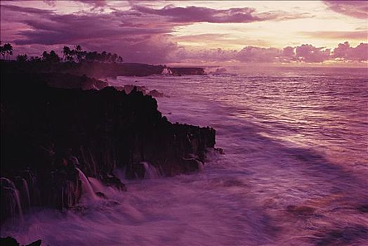 夏威夷,夏威夷大岛,夏威夷火山国家公园,日出,降温