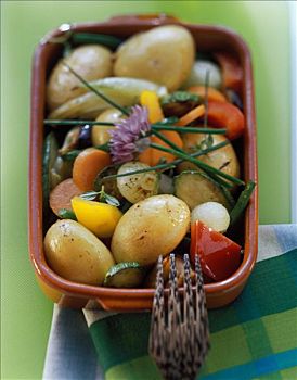 托斯卡纳,土豆,蔬菜,意大利
