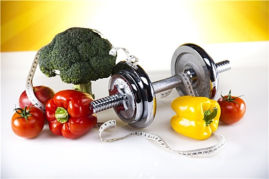 蔬菜,水果,健身