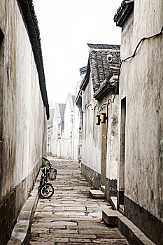 街巷,中式建筑,江南民居