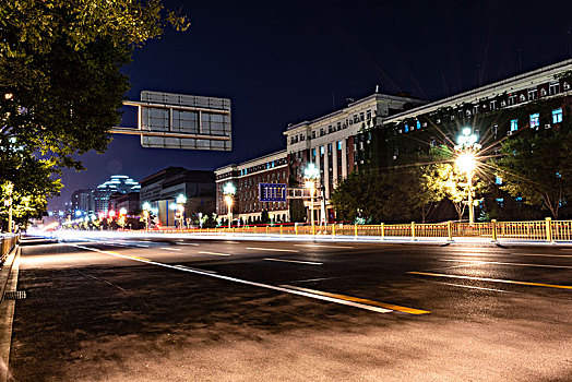 长安街夜景