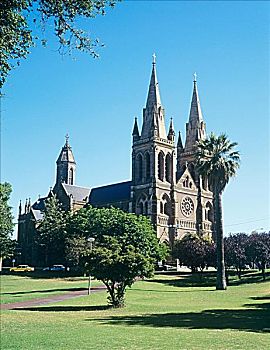 教堂,阿德莱德市,澳大利亚