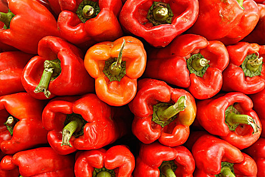 红椒,市场,马略卡岛,西班牙