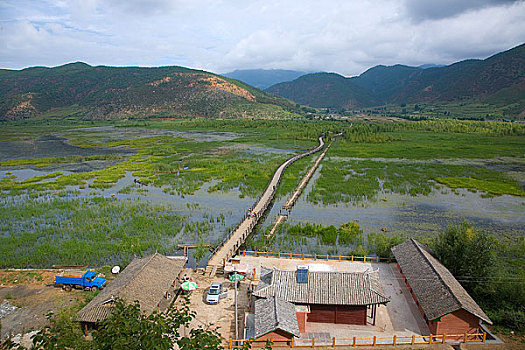 四川,云南泸沽湖