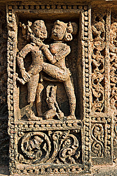 印度,奥里萨帮,太阳神庙,13世纪