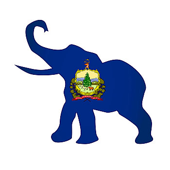 佛蒙特州,共和党,旗帜