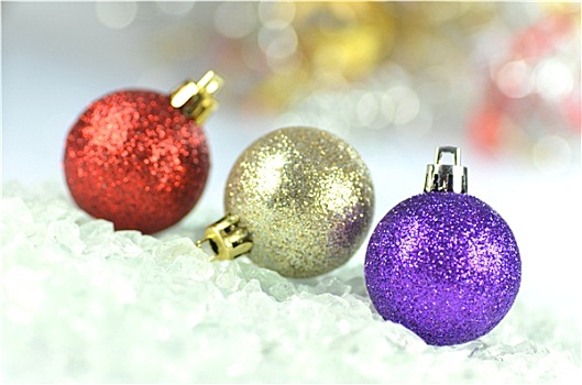 圣诞装饰,彩色,圣诞节,彩球,背景