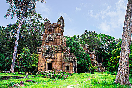 柬埔寨吴哥十二生肖建筑群