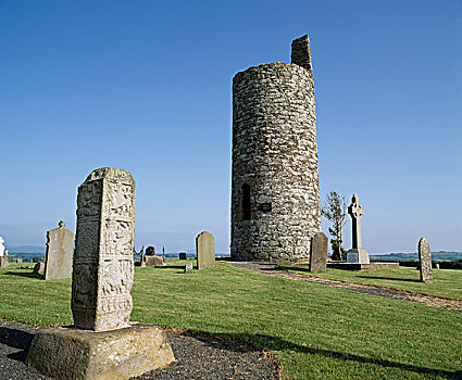 圆塔,9世纪