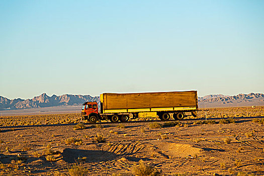 伊朗,模糊,山,风景,窗户,汽车