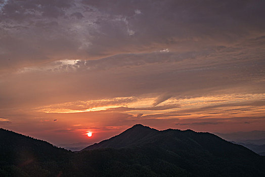 木梨硔,徽州,黄山,风景,日出