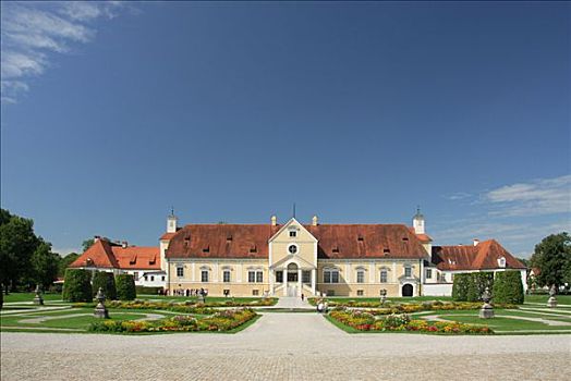 老,施莱斯海姆宫,宫殿,上巴伐利亚,巴伐利亚,德国
