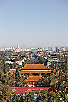 景山,公园,北京,中国