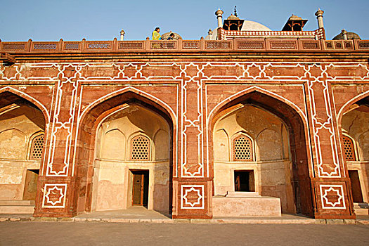 拱,墓地,德里,印度