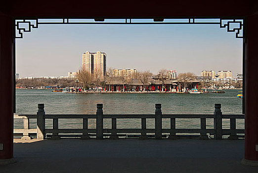 山东济南大明湖