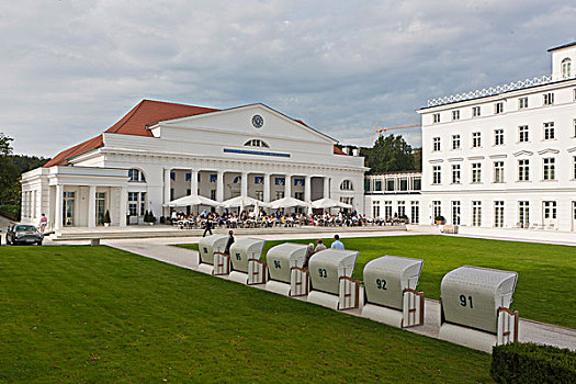 酒店,海利根达姆,梅克伦堡前波莫瑞州,波罗的海,德国,欧洲