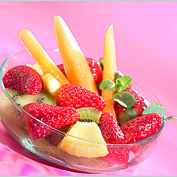 碗,夏季水果