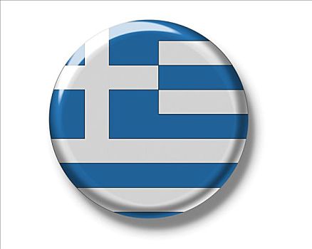 扣,旗帜,希腊