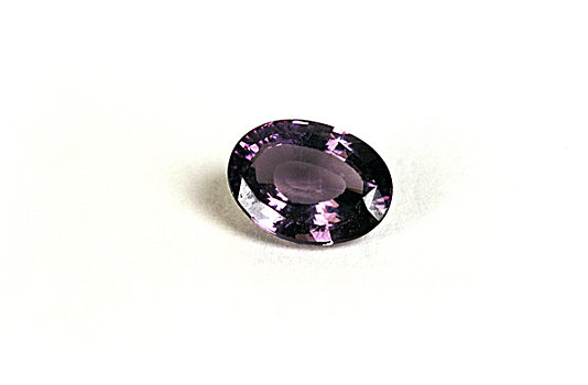紫水晶,石头,白色,背景