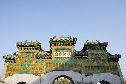 北京朝阳门牌坊