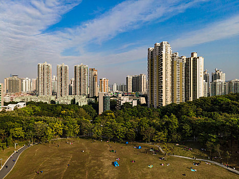 深圳市福田区航拍