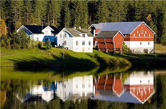 乡村,挪威