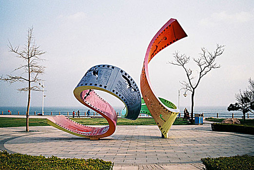 青岛音乐广场雕塑