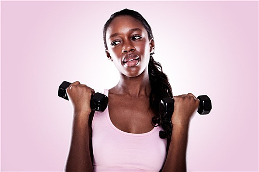 非洲女人,锻炼