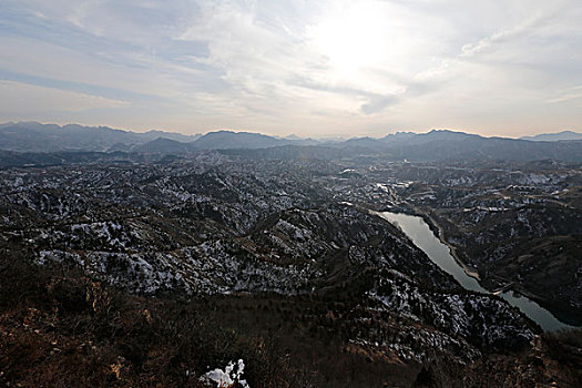 北京司马台长城冬韵