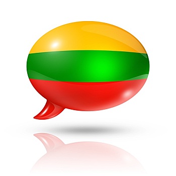 立陶宛,旗帜,对话气泡框