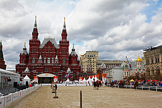 莫斯科红场马术表演