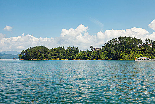 中国杭州千岛湖景观