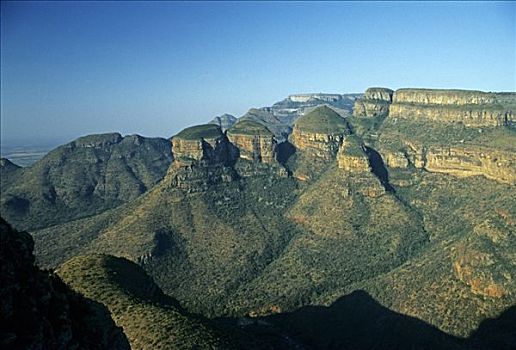 三茅屋岩,布莱德河峡谷,南非,非洲