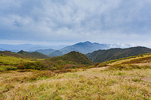 陕西秦岭终南山秦楚古道风光