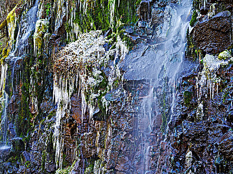 长白山流水