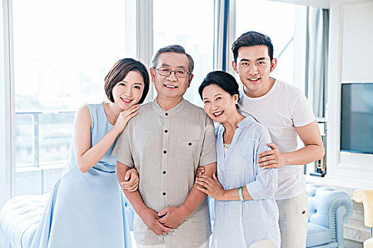 快樂的一家人