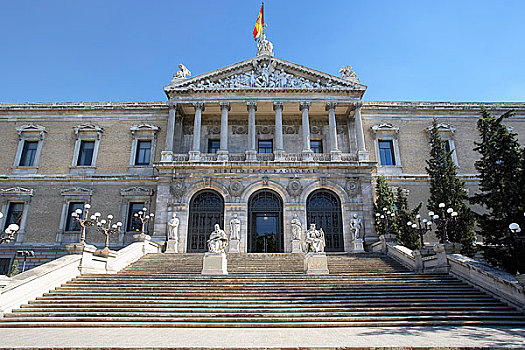 国家图书馆,西班牙,马德里