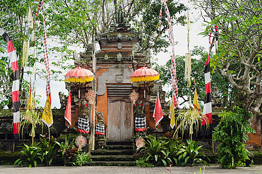 印度教,庙宇,装饰,巴厘岛,印度尼西亚,亚洲