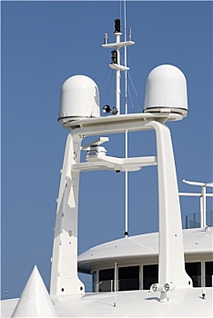 雷达,俯视,游艇,戛纳