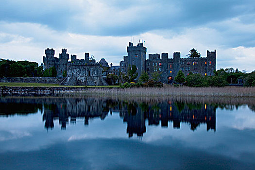 阿什福德城堡,靠近,梅奥县,爱尔兰