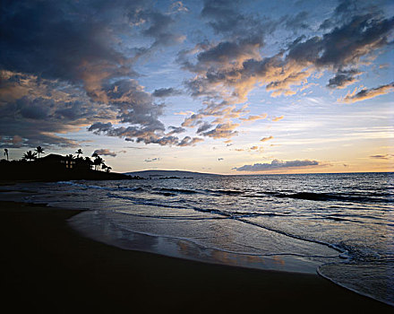 夏威夷,毛伊岛,风景,大幅,尺寸