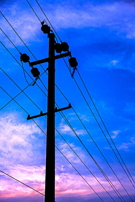 电线杆图片_电线杆高清图片_全景视觉