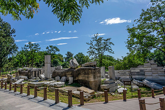 北京圆明园风光