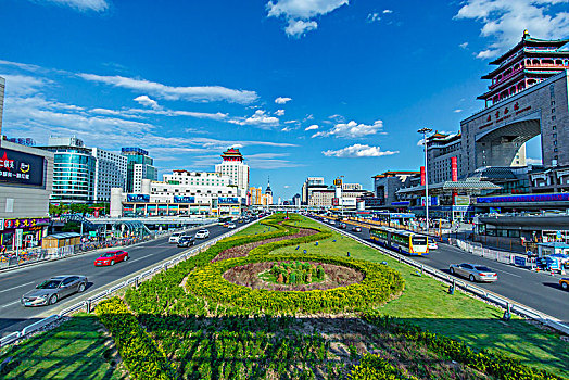 北京西站站前广场