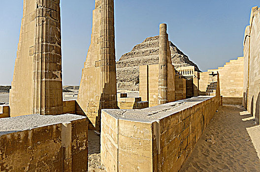 埃及,拿,30岁,南,东方,塞加拉,金字塔,60多岁,高,建造,石头