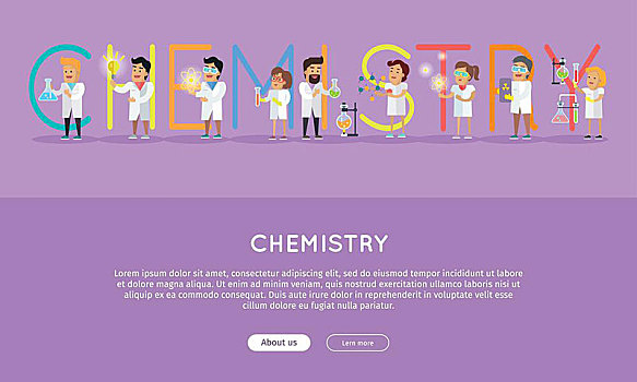 化学,概念,矢量,网络,旗帜,风格,科学家,文字,工作,横图,插画,教育,网上服务,起步阶段,公司,网站,商务,降落,设计